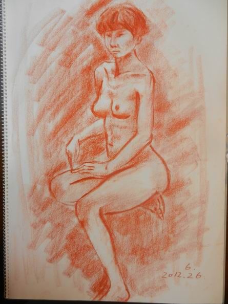 裸婦描画教室は最後の日&絵画サークルのお題は”想定外?”の巻