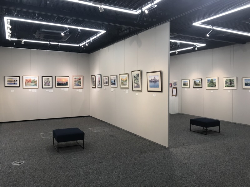 明日30日からスタートします!!「第5回くろかわ透明水彩画教室作品展」