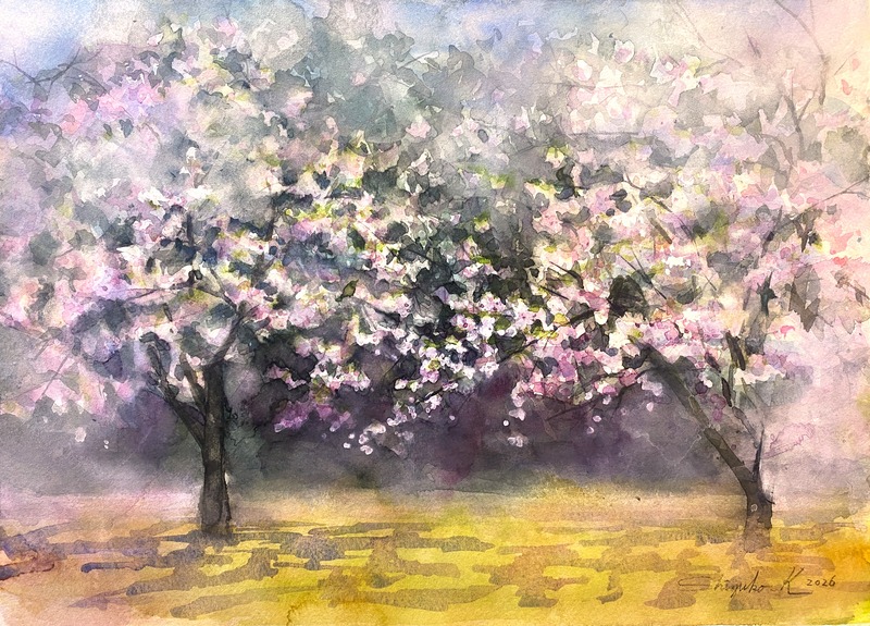 カルチャーハウス香里ケ丘講座生徒作品展開催スタートしました🌸