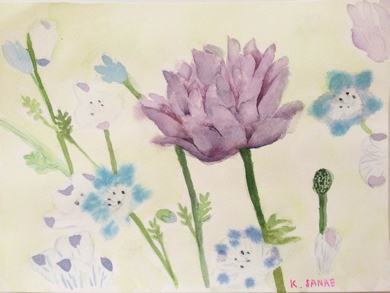 K watercolor