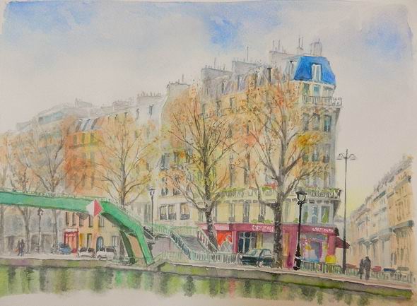 OYwatercolor”France”