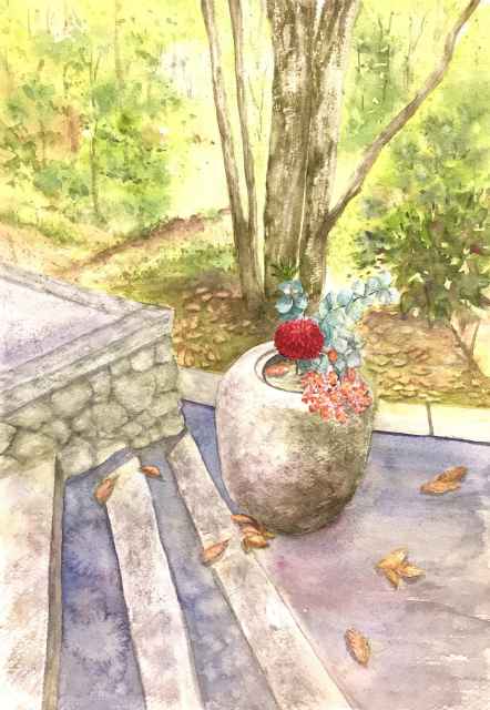 2018.10.16Aさん透明水彩画作品iOS
