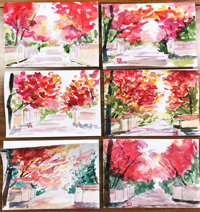 早描きスケッチワークショップのレポ②「現象には嘘つき・心象には正直」