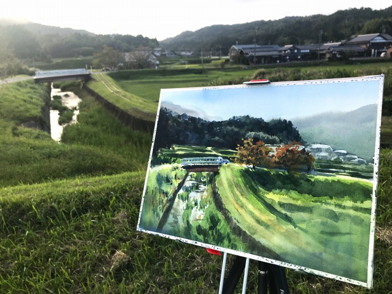 伊賀上野 de 寝食忘れる【ティーチャーズ夏のスケッチ旅行レポート②】