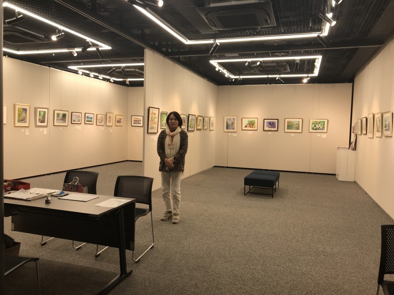 第5回くろかわ透明水彩画教室作品展~1,105名のご来場を得て無事終えることができました~