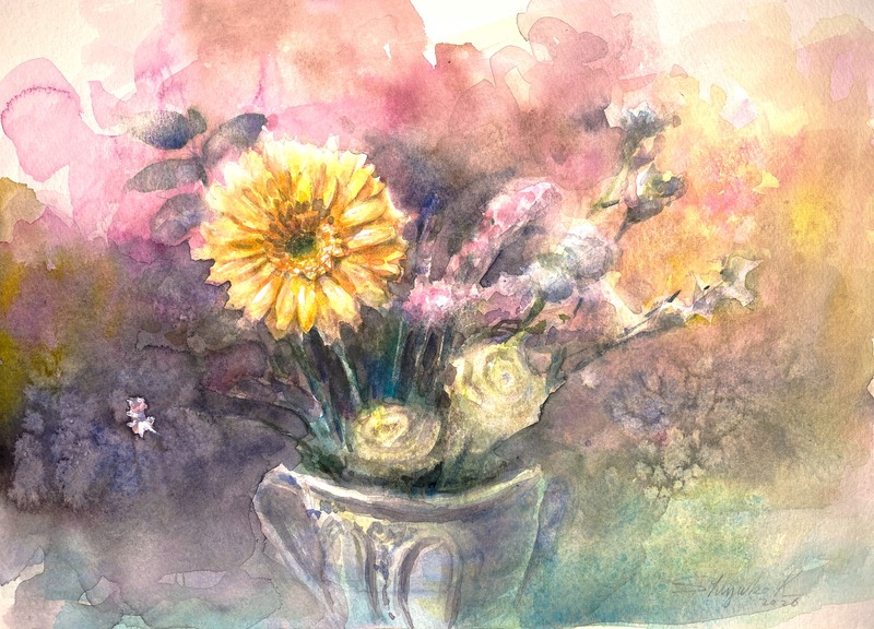 今年はパレットを一新✨️使いこなせるようになるように四苦八苦💦🎨