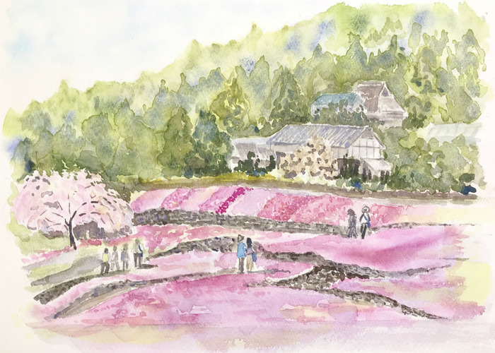 18年05月27日 水彩的生活kurokawaの透明水彩画