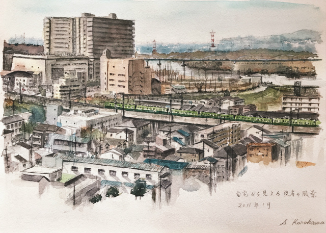 透明水彩画を始めた頃の作品8選 (5)