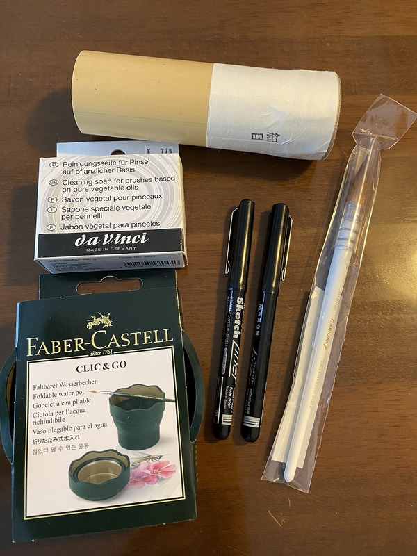 画箋堂で画材を衝動買い／アートアライさん（枚方市）にて押谷能里子さん初個展開催中（10/25まで）