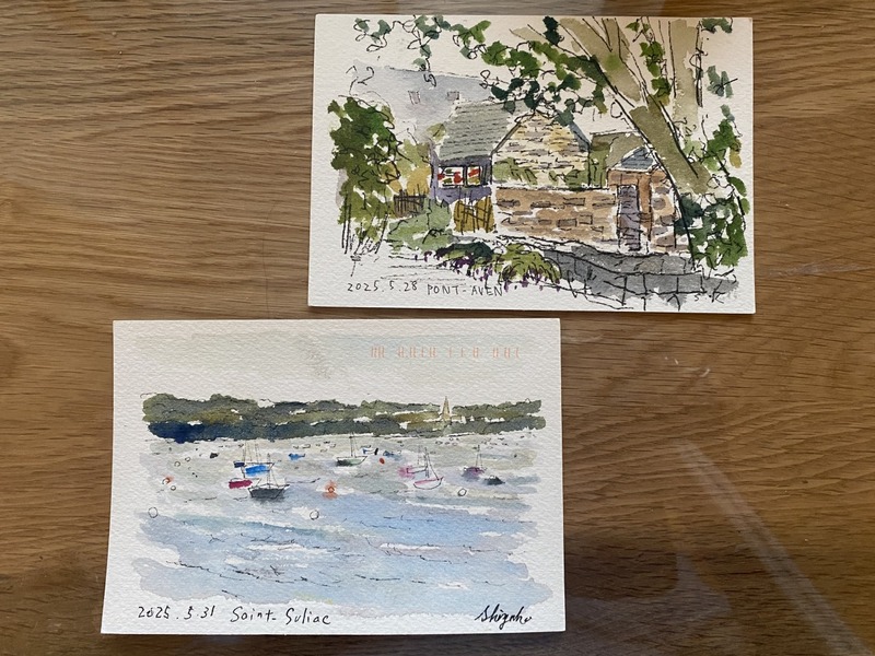 「フランスの港町を巡る旅」紀行【帰国　フランス語豆知識・お土産・食事etc.】