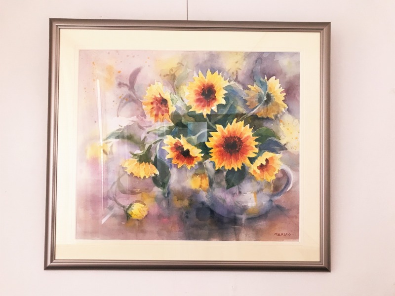 ギャラリーへの道案内~「水彩スケッチ二人展」までひと月を切りました(^^)/~