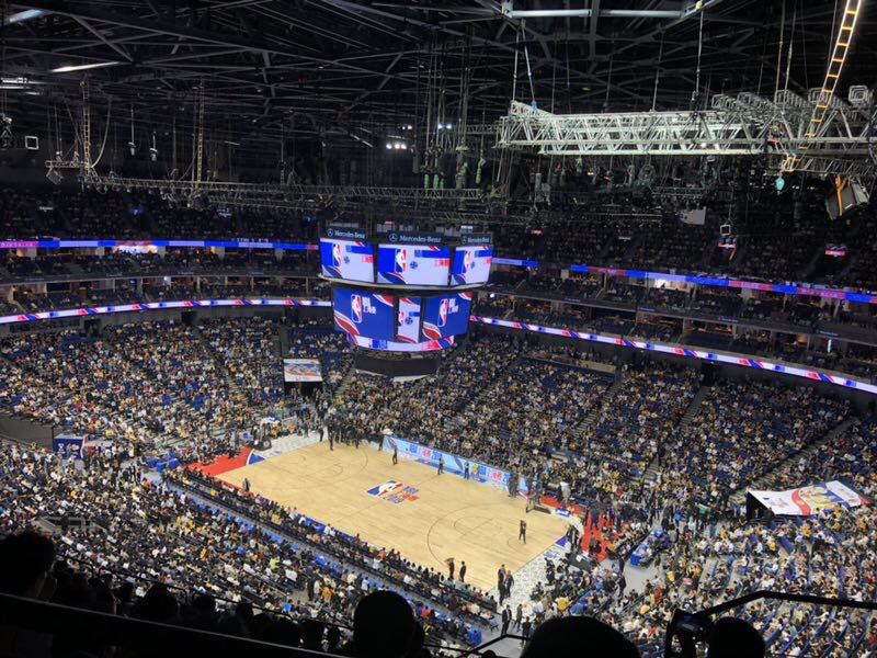 Nba Nbaと中国でもめごとがあったけど 上海の試合会場がこちらｗｗｗ 籠球王国