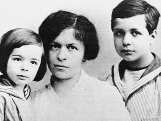 Mileva Maric & children