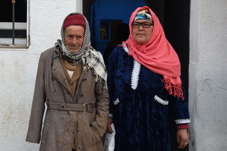 Anis Amri father (L) & mother(R)