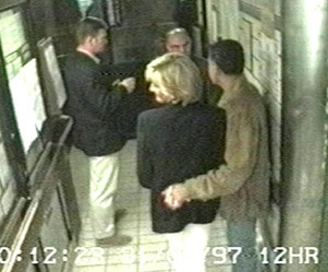Diana inside Ritz Hotel