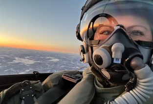 Princess Victoria of Seden military training