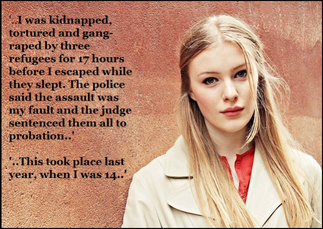 rape poster of Sweden