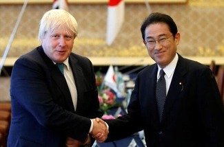 Kishida & Boris Johnson 1