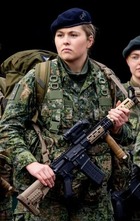 Princess Amalia of the Netherlands Army training 11