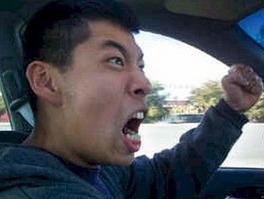 Korean angry driver