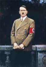 Hitler's portrait by Franz Tribsch