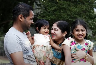 Indian family Hindu in Australia
