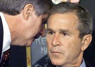 George W Bush on Sept 11, 2001 aaa