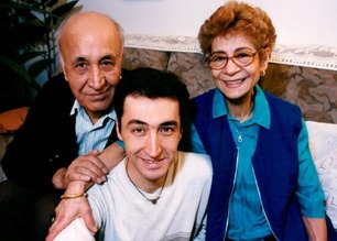 Cem Ozdemir & father Abdullah & mother Nihal