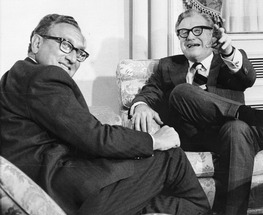 Nelson A Rockefeller & Henry Kissinger 1