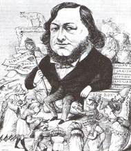 Lionel Rothschild on throne