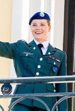 Princess Ingrid Alexandra of Norway in the military 723234