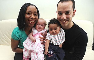 Mixed race family 2
