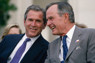 George H Bush & George W 001