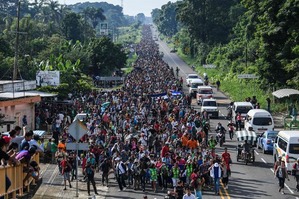 Hispanic migrant caravan 2