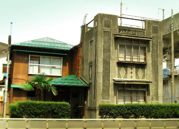 大正時代の建築事務所兼自宅 新潟県長岡市 カフヱー花園
