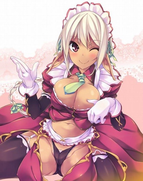褐色肌がセクシーな女の子の二次エロ画像④　100枚 27