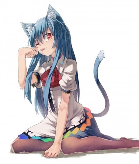 猫耳が可愛い女の子の二次エロ画像①　100枚 58