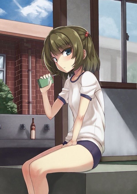 貧乳・微乳・ちっぱいな女の子の二次エロ画像㉑　25枚 21