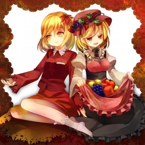 【東方】秋穣子・秋静葉の二次エロ画①　100枚【東方Project】 52