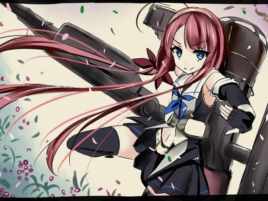 【二次エロ】【艦これ】可愛い艦これ娘「江風ちゃん」のピンク髪に萌えキュンな画像がみたい！２ 13