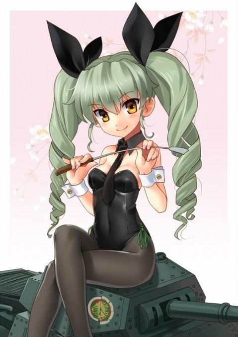 【ガルパン】アンチョビ(安斎千代美)の二次エロ画像　50枚【ガールズ＆パンツァー】 14