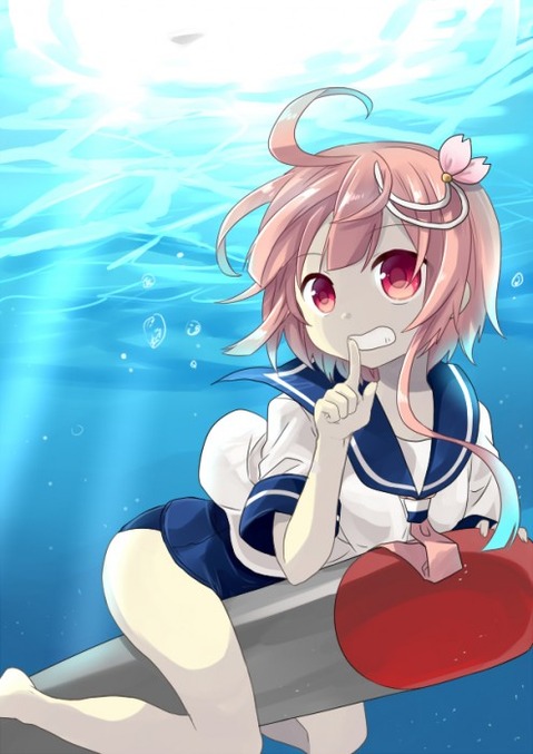 【艦これ】伊58(ゴーヤ)の二次エロ画像②　70枚【艦隊これくしょん】 1