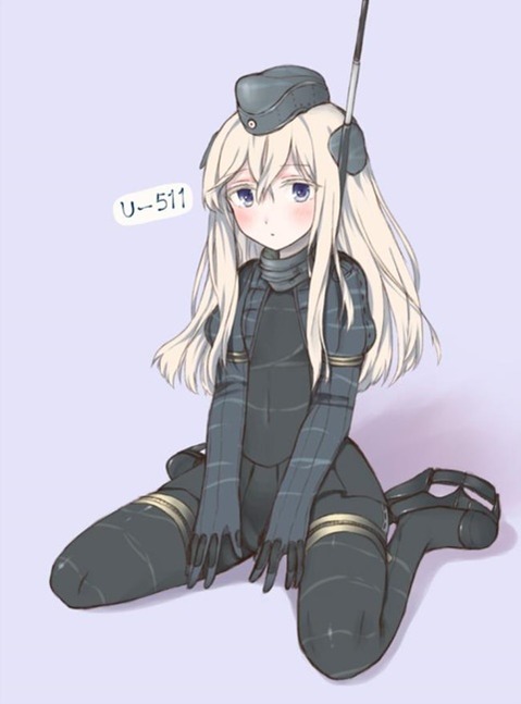 【艦これ】U-511(ゆーちゃん)の二次エロ画像　100枚【艦隊これくしょん】 53