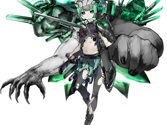 【非エロ】【艦これ】可愛い艦娘が深海棲艦化したカッコイイ系の画像がみたい！① 18