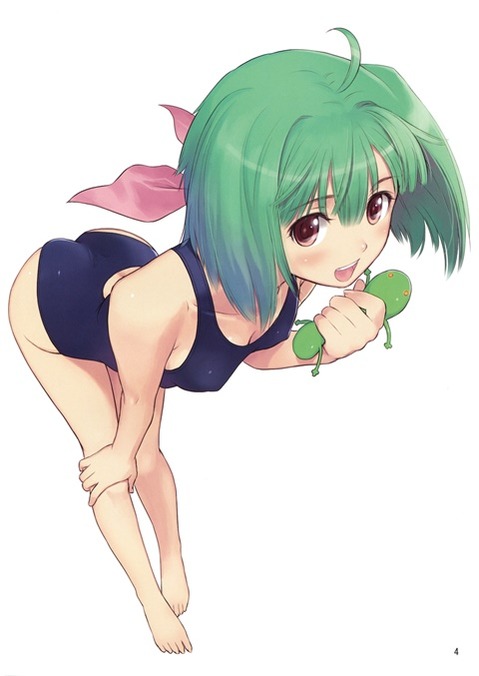 スク水(スクール水着)を着てる可愛い女の子の二次エロ画像④　100枚 87