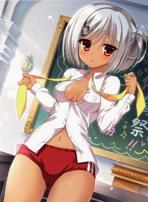 褐色肌がセクシーな女の子の二次エロ画像⑤　100枚 62