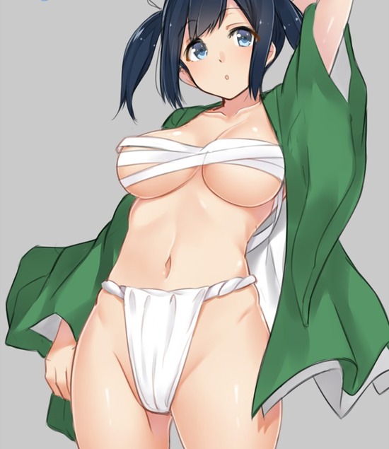 【二次エロ】【艦これ】艦これ蒼龍ちゃんの超エロい爆乳をイヤらしく堪能できる画像がみたい！ 24