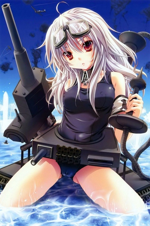 スク水(スクール水着)を着てる可愛い女の子の二次エロ画像①　100枚 77