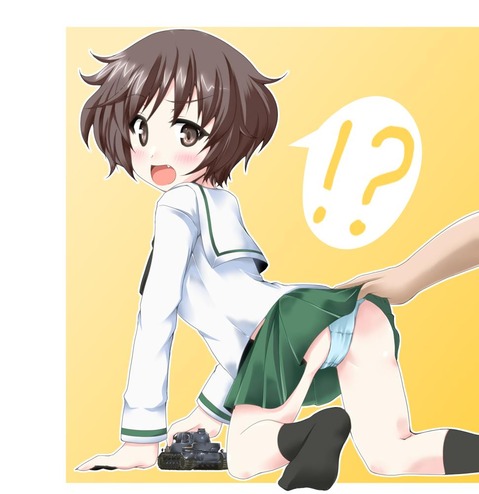 【ガルパン】秋山優花里の二次エロ画像　100枚【ガールズ＆パンツァー】 34
