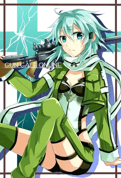 【SAO】シノン(朝田詩乃)のエロ画像　100枚【ソードアート・オンライン】 64